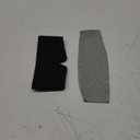 FRESHME Cotton Sleep Eye Mask for Men - Upgrade Design Blackout Side Sleeper Eyes Cover for Night Sleeping, Large Size Wide Soft Travel Airplane Blindfold with Adjustable Velcro Strap for Work Nap