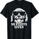 Goldendoodle Labradoodle No Fluffs The Dood Funny Doodle Dog Men Women Girls Kids T-Shirt L