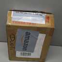 Small Bathroom Trash Can 2.4 Gallon Wastebasket, Slim Metal Garbage Can Matte Black Stainless Steel Trash Bin for Bedroom,Office,Kitchen,Toilet, rv, Near Desk, Under Sink