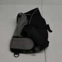 Pawaboo Pet Dog Sling Carrier, Hand Free Drawstring Dog Papoose with Adjustable Strap, Breathable Mesh Bag for Puppy Cat, Crossbody Satchel Dog Purse with Pocket for Outdoor Travel, Black, Medium