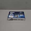 Set of 20, 14x1.5 Lug Nuts Chrome Compatible with Camaro Corvette Impala 1.5 Inch Wheel Lug Nuts (Silver)