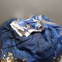 Black Gold Comforter Set Queen Size Blue Marble Bedding Comforter Ocean Blue River Marble Abstract Bedding Watercolor Glitter Comforter Set with 2 Modern Pillowcases