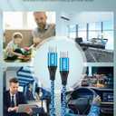 100W USB C Charger Cable, [2Pack/6ft] PD 5A Super Fast Charging Type-C to Type-C Cable Braided USB C to C Cord for Samsung Galaxy S25 S24 S23 Google Pixel 10 9 Pro iPhone 17 16 15Pro Max MacBook iPad