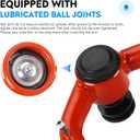 Front Upper Control Arms w/Ball Joints Lift 2-4" for Toyota Tundra 2000-2006, Toyota Sequoia 2001-2007, Suspension Adjustable Kit 2Pcs