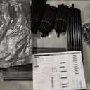 10-Tier Metal Shoe Rack 30 Pairs - Space-Saving Stackable Shoe Organizer Cabinet for Entryway, Closet, Bedroom, Apartment & Dorm