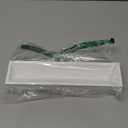 Wooden Rectangular Cracker Holder - White Cracker Dish for Serving Trays, Countertop, Home, Wedding, Parties