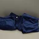 EMEMA Navy Blue Velvet Curtains 84 Inch Length 2 Panels Set, Elegant Blackout Curtains for Bedroom, Grommet Thermal Insulated Soundproof Room Darkening Window Drapes for Living Room W42 x L84