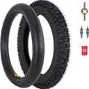 RUTU 16x2.5 Tire and Inner Tube, 16x2.50 Scooter Tire 65-305 for Kids Bikes