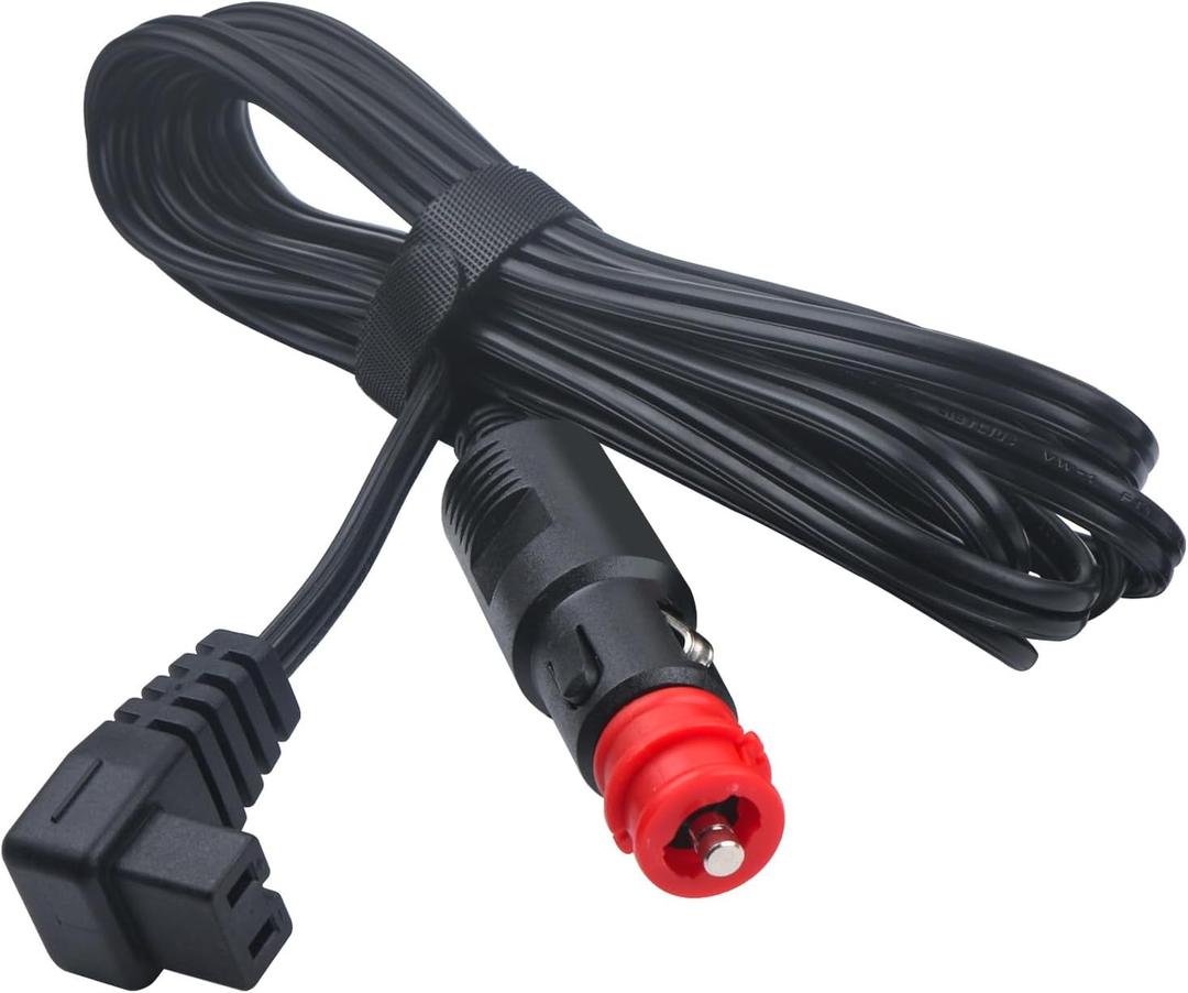 DC 12V Power Cord Car Fridge Compatible with Alpicool, Bodega, Euhomy, BougeRV, ARB, Dometic, ICECO, Setpower, JoyTutus Car Refrigerator Power Cord