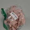 YANIBEST Adjustable Satin Bonnet for Sleeping Women Double Layer Hair Wrap Reduce Friction Prevent Frizz Natural Curly Hair (Large, Blush Pink)