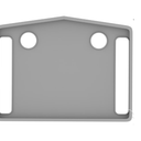 Walker Tray With 2 Cup Holders- Fits Most Standard Walkers- by Bluestone
