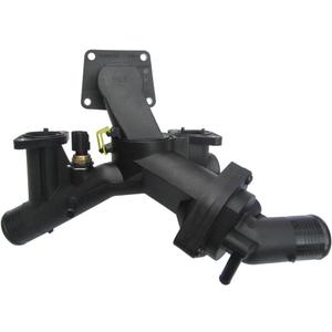 JSD LR005631 Thermostat Housing for Land Rover Radiator Coolant Thermostat Housing and Tube fits LR3 Range Rover Sport 4.4L V8