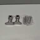 SELEWARE Silent Bearing Swivel Swing Hangers Stainless Steel Swing Hooks Ceiling Mount Swing Bracket for Aerial Yoga Silks Swing Chair Heavy Bag Swing Set Indoor Outdoor Swing 2 Pack