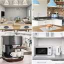 Gartful Extra Large Silicone Mats for Countertop, 28" by 20" Multipurpose Mat, Counter Table Protector, Desk Saver Pad, Placemat Nonstick Nonskid Heat-Resistant Pad, Semitransparent