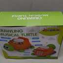 Baby Toys 6 to 12 Months, Musical Turtle Crawling Baby Toys for 12-18 Month, Early Learning Educational Toy with Light & Sound, Birthday Toy for Infant Toddler Boy Girl 7 8 9 10 11 month 1-2 Year Old (Orange)