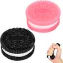 2Pcs Taba Fidget Squishys Toys Adults,Stress Relief Toys for Kids, Kawaii fufu Ultra-Soft Squeeze Toys, Decompression Sensory Toys for Stress and Anxiety Relaxing, Birthday Party Gifts for Boys Grils