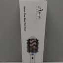 One Step Dryer & Volumizing Hot Air Brush, Blow Dryer, Ceramic Straightener, Curler & Hot Comb 4 in 1 Salon Ionic Hair Styling Tools, White