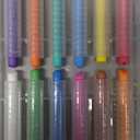 Dustless Chalk for Kids, Colored Sidewalk Chalk With Holder,Non-Toxic Washable Toddlers Chalks Drawing Writing for Outdoor Art Play,Blackboard(12 Pcs)