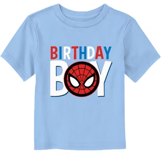 Spider-Man Birthday boy Spidey Graphic T-Shirt, 4T
