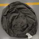 Bean Bag Stuffed Animal Storage Chair Cover (No Filler) for Kids and Adults. Extra Large Bird's Nest Beanbag Memory Foam Soft Premium (Grey, 3 ft (Cover Only))