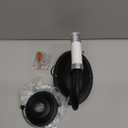 Livex Lighting 4151-04 Home Basics 1 Light Black Wall Sconce