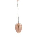 Deco 79 Metal Copper Pendant Light 11"W, 52"H