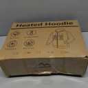 Heated Hoodie for Men Women with Battery Pack 7.4V 16000mAh, Hooded Heated Sweatshirts with 6 Heating Zones