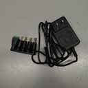 12V 2A 1.5A 0.5A Power Adapter 100V-240V 12 Volts Power Supply Cord AC to DC with 5 Selectable Plugs, DC12V Transformer for LED Strip Light, CCTV Camera, BT Speaker, GPS, Webcam, Router.