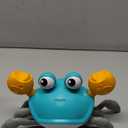 control future Crawling Crab Baby Toy - Infant Tummy Time Toys 3 4 5 6 7 8 9 10 11 12 Babies Boy 3-6 6-12 Learning Crawl 9-12 12-18 Walking Toddler 36 Months Old Music Development 1st Birthday Gifts (Green)