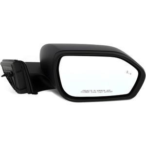 Passenger Side Power Heated Mirror Assembly Compatible with Explorer 2020-2024 Right Side Door Mirror w/Blind Spot Detection & Warm and Floor Lamp LB5Z17682BA FO1321674 (8 Pins)