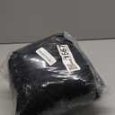 KKJIAF Black Stretch Velvet Fabric 60 Inch Wide, 5 Yard Soft Stretchy Fabric for Sewing Clothes, Apparel, Costume, Crafts - 90% Polyester 10% Spandex