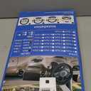 Custom fit for Lexus Car Steering Wheel Cover, Nappa Leather Non-Slip Steering Wheel Cover, Designed for Lexu-s Interior Accessories (Beige,for Lexus)