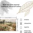 Vintage Wall Art Decor Prints Farmhouse Wall Decor Nature Landscape Flower Botanical Painting Poster, Vintage French Country Wall Art Prints Rustic Cottagecore Decor Retro Aesthetic, Moody Gallery Wall Art for Home Bedroom Set of 8(8x10inch Unframed) (style1)