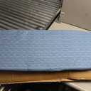 SONGMICS Ironing Board, Foldable Iron Board, Height Adjustable up to 35 Inches, with 4 Layered Cover and Pad, Iron Rest, Hook, Steel X-Legs, for Home, Laundry Room, Dorm, Midnight Blue ULLB001Q01