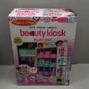 Melissa & Doug Sort, Stock, Select Beauty Kiosk Vending Machine Play Set, Pretend Makeup Wooden Toy for Boys and for Girls 3+ - FSC Certified