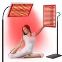 Red Light Therapy for Body & Infrared Light Therapy Lamp - 660nm Red + 850nm Near-Infrared LED Panel with Adjustable Stand, Clinical Grade at-Home Device for Skin & Muscle Support