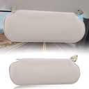 Car Sun Visor Fit for Chevrolet Express GMC Savana 1500 2500 3500 4500 1999-2019 Plate for Blocking Sunlight 84054695 (Beige, Right Passenger Side)