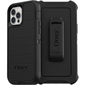 OtterBox Defender Series Case for Apple iPhone 12 & iPhone 12 Pro - (Black) (6.1", Black)