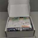 KMM Handheld Car Vacuum Cleaner, 9000Pa Vacuum Cleaner and Air Duster, 120W High Power Hand Held Vacuum with LED Light and Multi-Nozzles for Car, Home, Office, Pet (Blue)