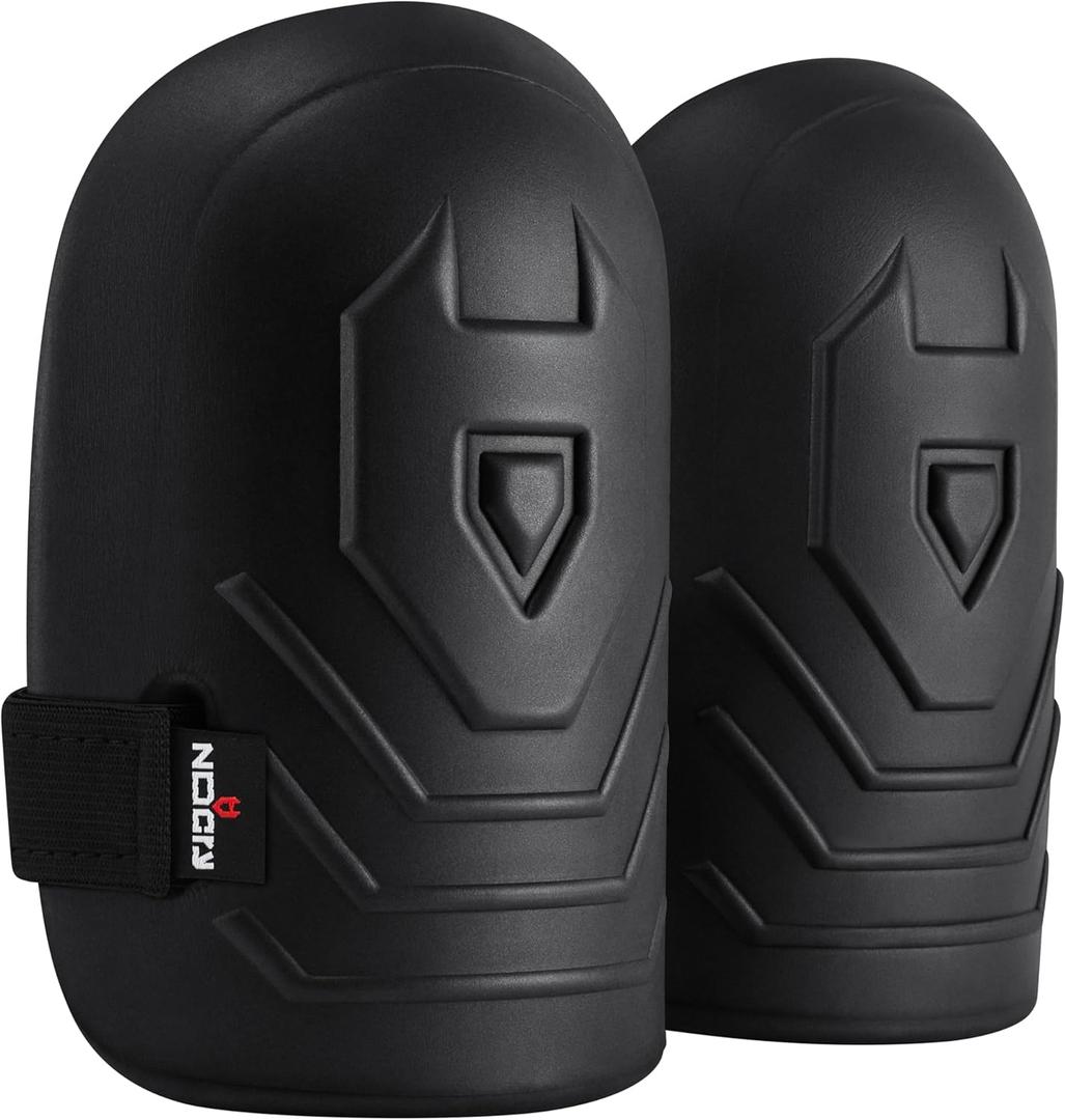 NoCry Gardening Knee Pads for Women and Men – Waterproof Foam Padding in a Lightweight Yet Durable Design; Easy to Wear with Adjustable Elastic Hook-and-Loop Straps – Ideal for the Garden and Yard Work
