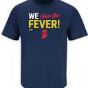 We Have The Fever! T-Shirt for Indiana Basketball Fans (Large)