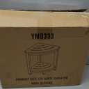 Y&M Corner Shower Stool for Inside Shower, Waterproof Shower Caddies for Shaving Legs, 2-Tier Bath Bench with Storage Shelf for Bathroom, Living Room, Indoor or Outdoor Use, Grey