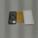 Miracase Magnetic for iPhone 14 Case 6.1 inch (Compatible with MagSafe)（with 2X Screen Protectors） Military-Grade Protection, Anti-Fingerprint Translucent Matte Phone Case Cover, Black