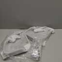 Hoomtaook Adhesive Corner Shelf Bathroom Shower Caddy Organizer for Kitchen Toilet No Drilling 2-Tier Bathroom Corner Shelves Shower Caddies (Black)