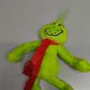 RELIGES 9 inches Green Christmas Monster Plush Toy  Soft Christmas Stuffed Animal Doll for Boys and Girls, Perfect for Christmas Decorations and Gifts (Fun Green)