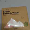 3-Pack Organic Baby Swaddle Sleep Sacks - Swaddles for Newborns, Infant 0-3 Months, Baby Girls, Boys, Soft & Snug Newborn Sleep Sack, Nursery Swaddling Blankets (Butterflies, OS)