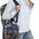 Insulated Lunch Box for Boys Girls Kids Dinosaur Lunch Box for Work,Picnic,School,Travel,Hiking,Beach or Fishing Polyester Dinosaur Theme Lunch Bag