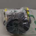 Space Heaters for Outdoor Use, 1500W PTC Electric Greenhouse Heater with Overheat Protection, 90 Adjustable Angle, Fast Safety Heat, Small Portable Heaters for Garage, Patio, Black