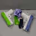 Electric Water Gun, 2 Pack Water Guns for Adults Kids, 1000CC Capacity Water Pistol, 33FT Range Rechargeable Automatic Squirt Guns, Perfect Pool Toys for Beach Backyard Outdoor Fun Boys Girls Gifts