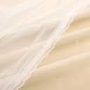 Blackout Curtains Set - Farmhouse Mix & Match Sheer Light Blocking Drapes Beige Window Treatments with Tie-Backs for Living Room, Bedroom 52 x 96 inches, Biscotti Beige, 2 Pieces